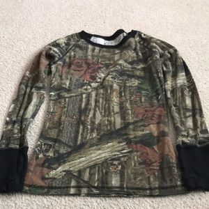 Long sleeve camo shirt